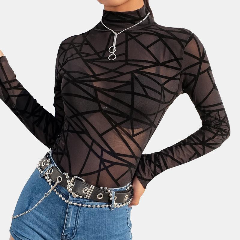 Long Sleeve Black Bodysuit