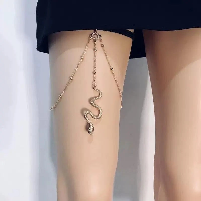 She Caught Me Snake Leg Ring