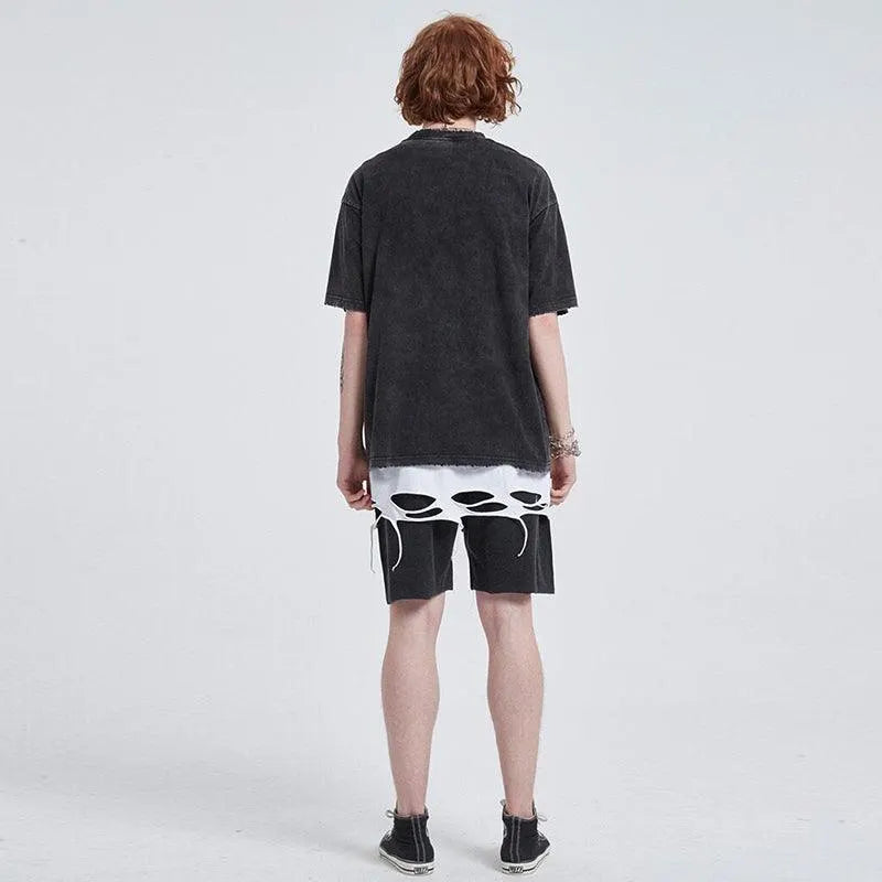 Retro Washed Oversized T-shirts