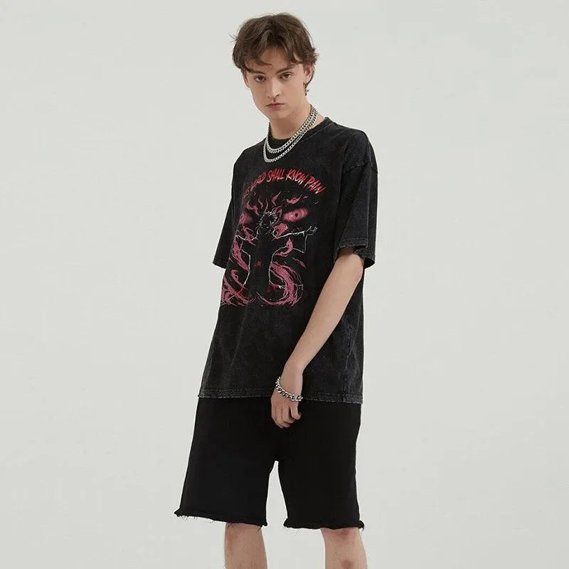 Retro Washed Oversized T-shirts