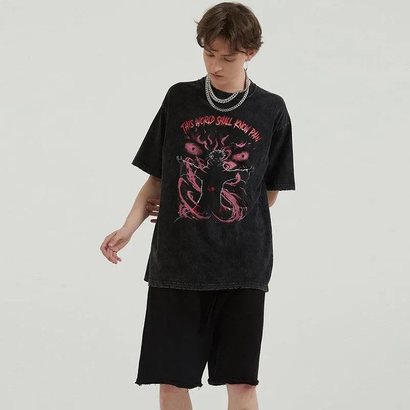Retro Washed Oversized T-shirts