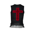 Cross Halter Undershirt Hipster Top