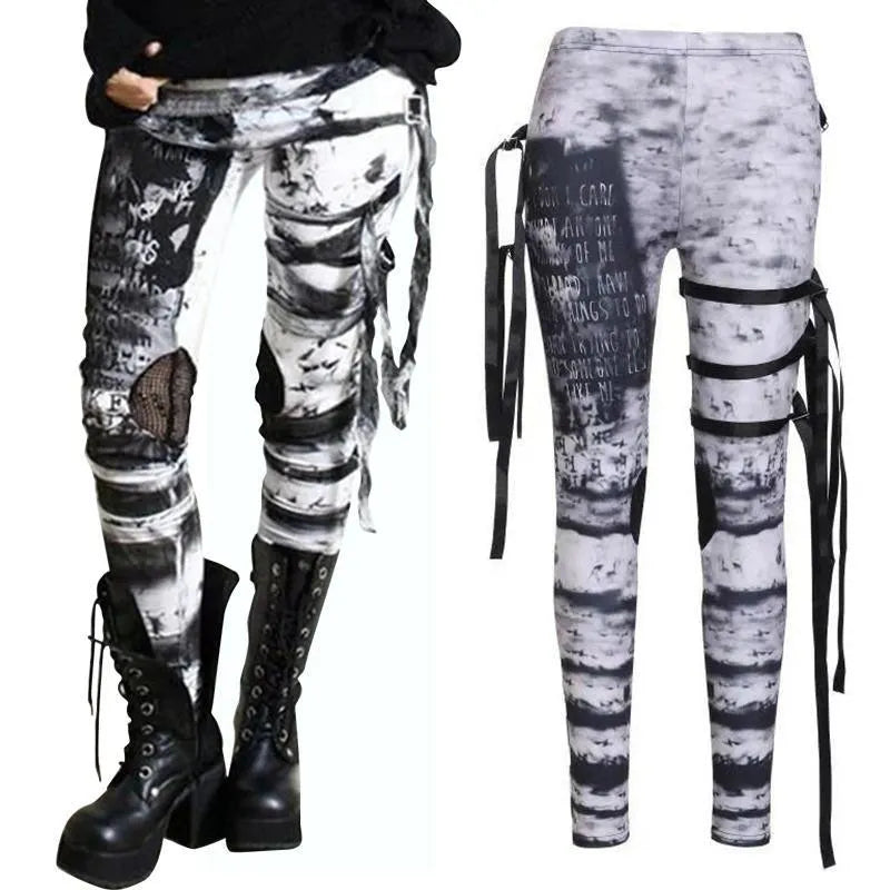 Punk Ripped Street Leggings