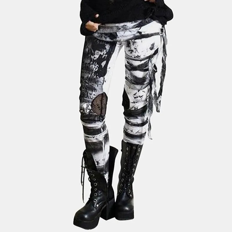 Punk Ripped Street Leggings