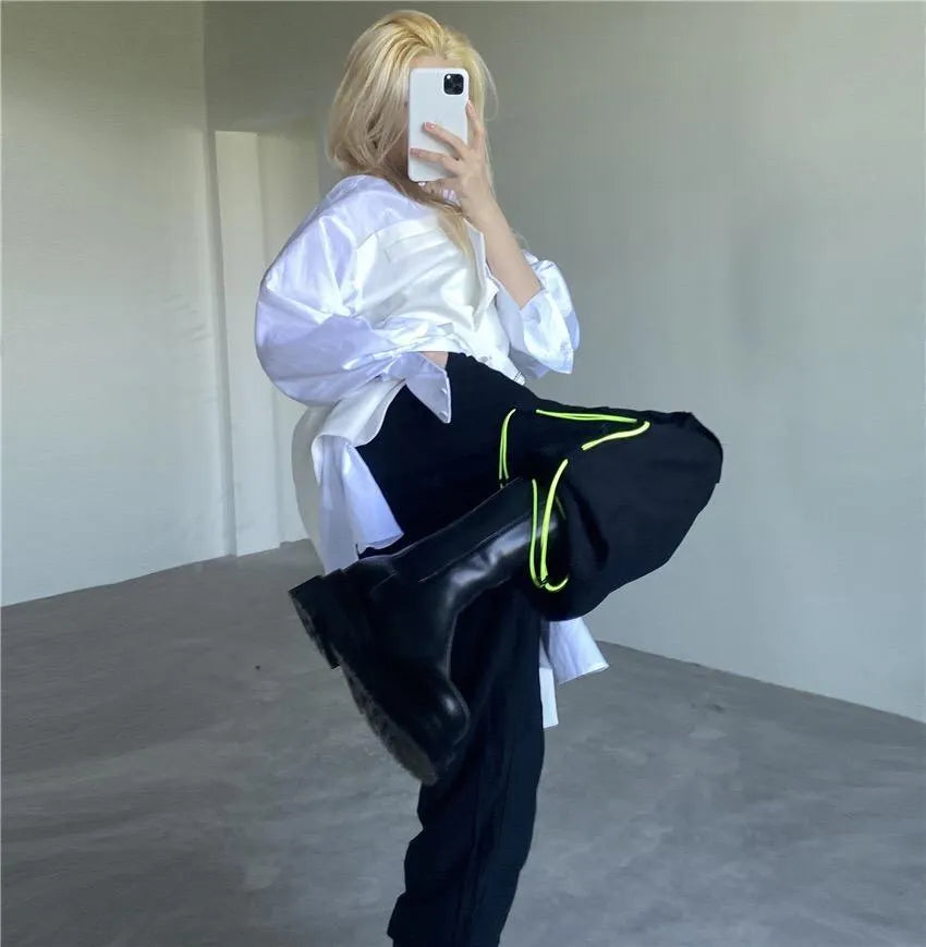 High Waist Sport Street Cargo Pants