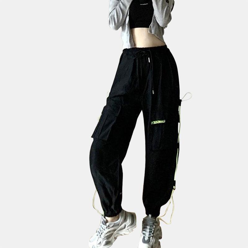 High Waist Sport Street Cargo Pants