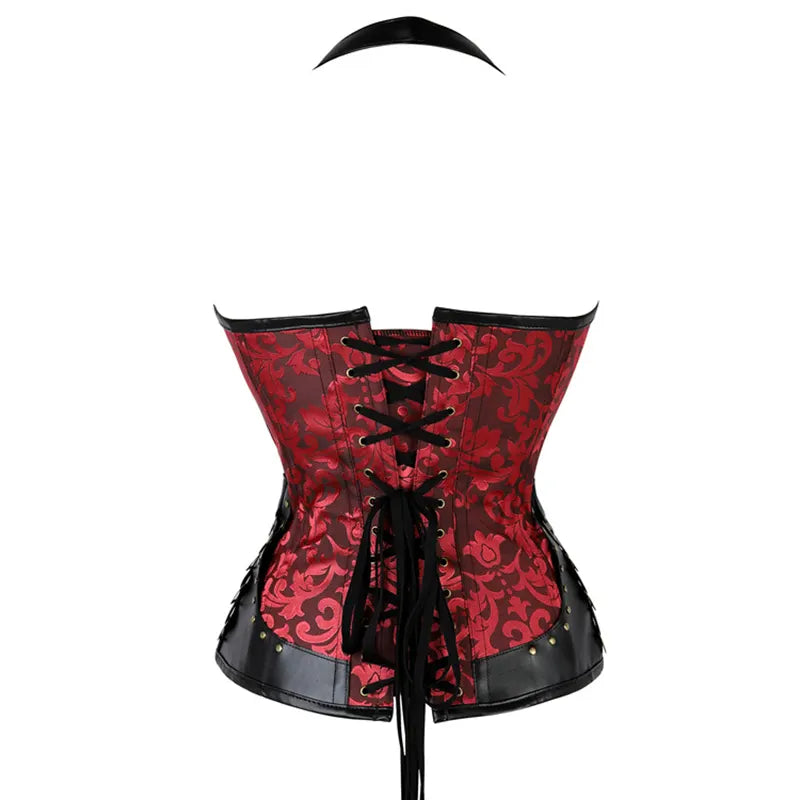 Palace Gothic Hanging Neck Steel Bone Corset