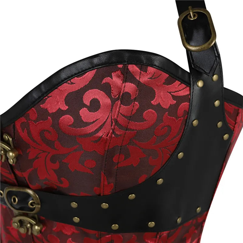 Palace Gothic Hanging Neck Steel Bone Corset