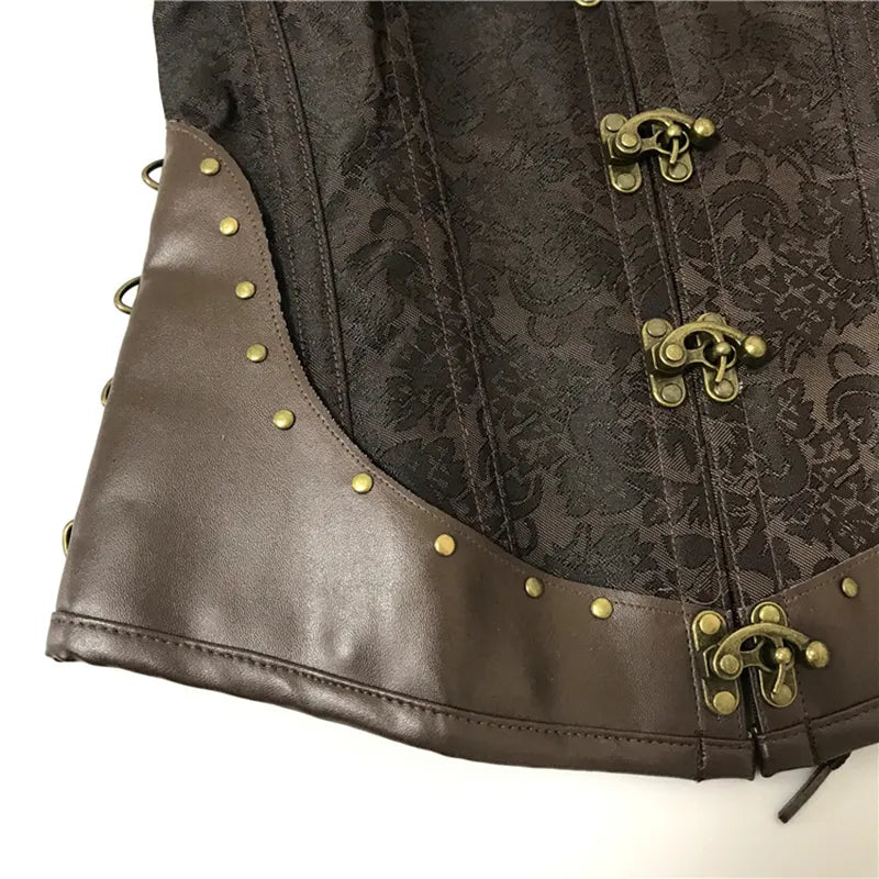 Palace Gothic Hanging Neck Steel Bone Corset