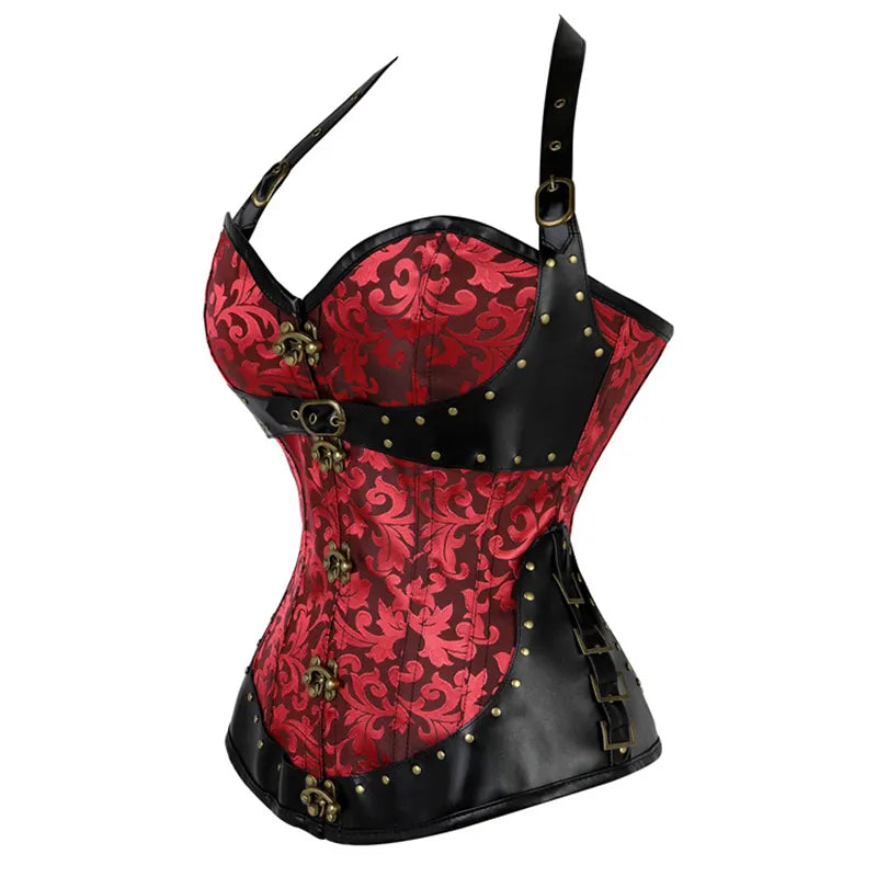 Palace Gothic Hanging Neck Steel Bone Corset