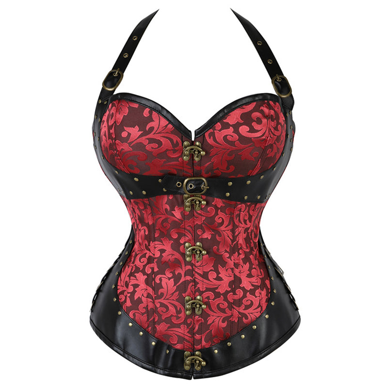 Palace Gothic Hanging Neck Steel Bone Corset