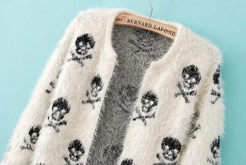 Skull Skeleton Cardigan