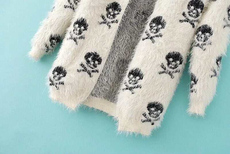 Skull Skeleton Cardigan