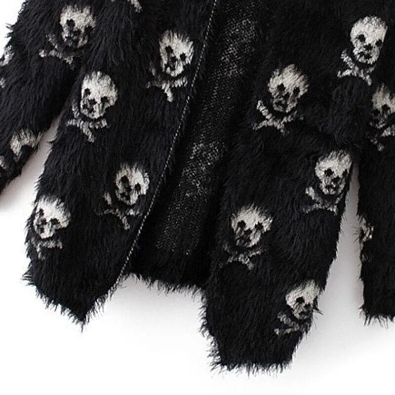 Skull Skeleton Cardigan