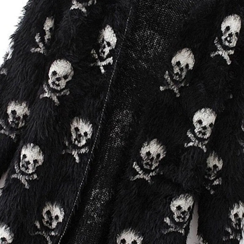 Skull Skeleton Cardigan