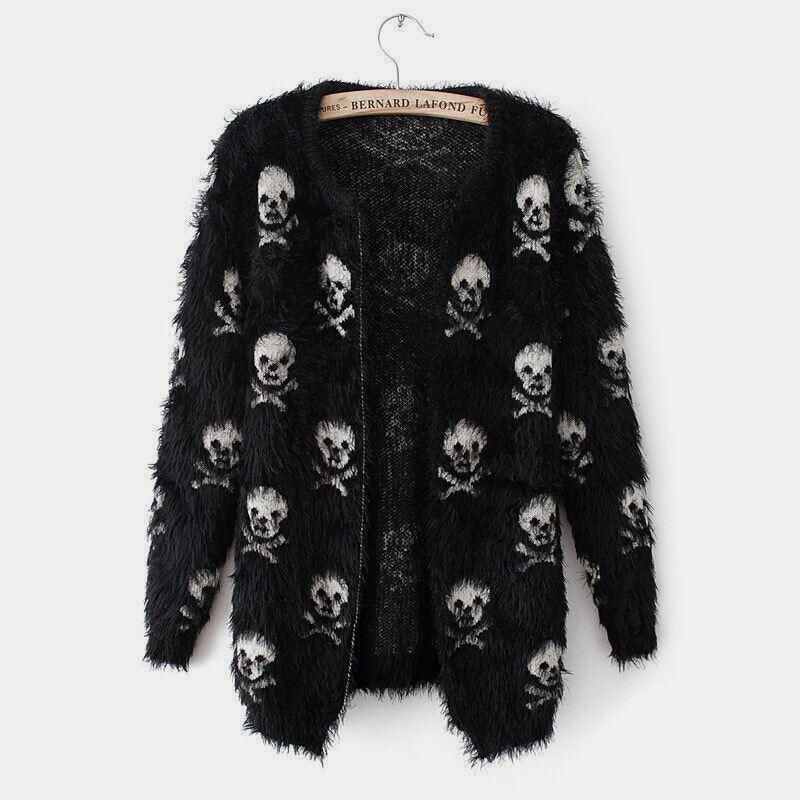 Skull Skeleton Cardigan
