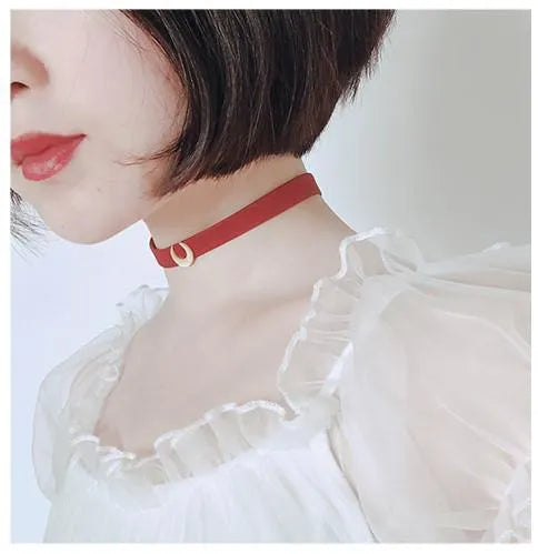 Moon Princess Earrings & Choker