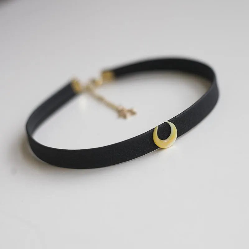 Moon Princess Earrings & Choker