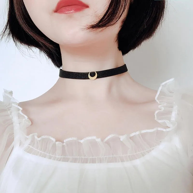 Moon Princess Earrings & Choker