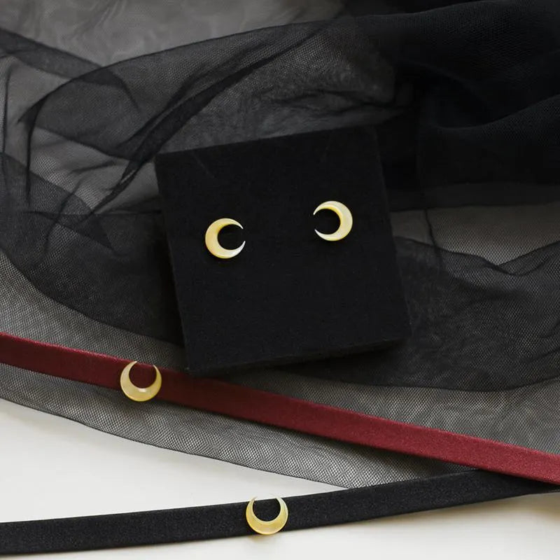 Moon Princess Earrings & Choker