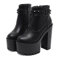 Rivets Ankle Boots