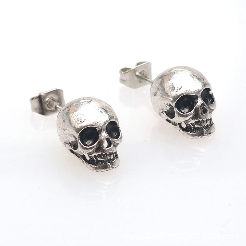Grape Skulls Earrings