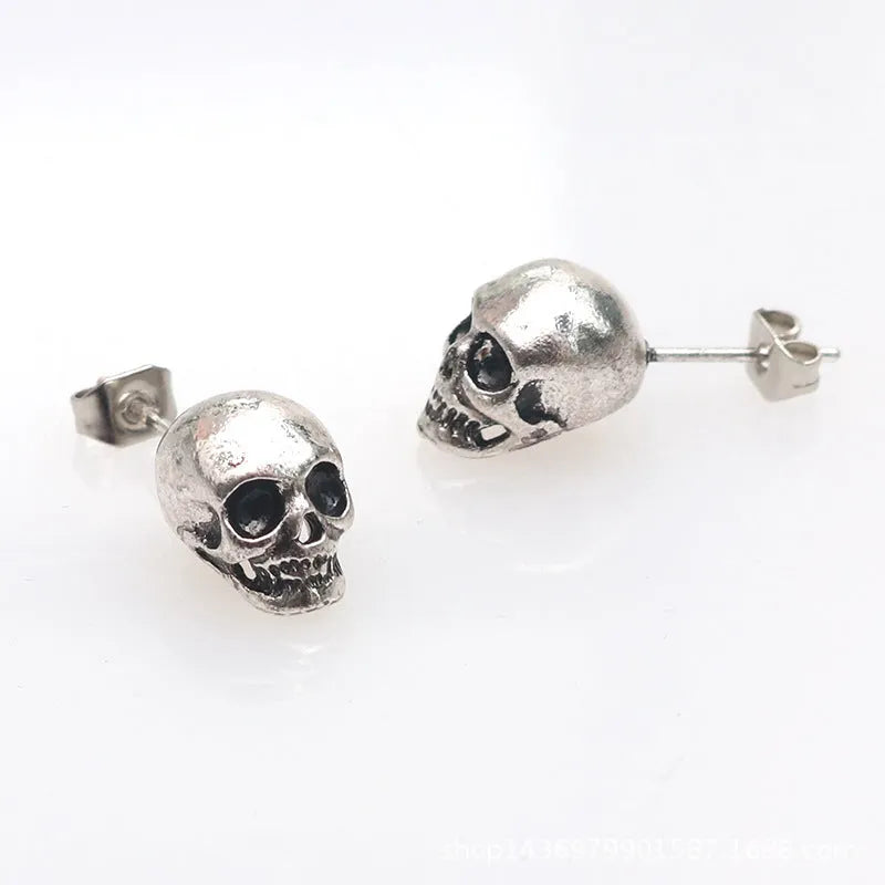 Grape Skulls Earrings