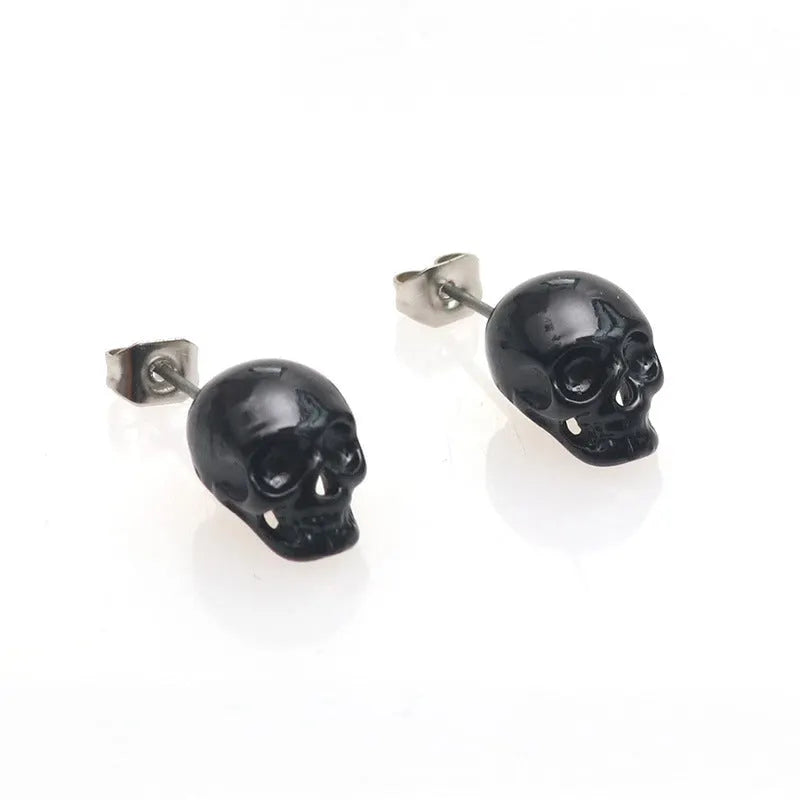 Grape Skulls Earrings