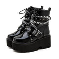 Chained Belt Boots