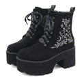 Embroidery Boots