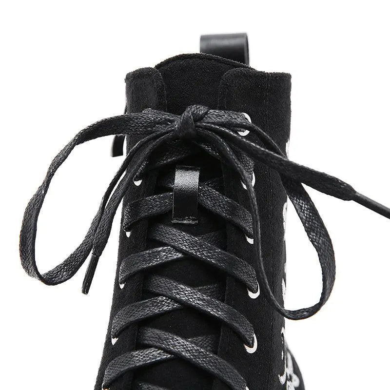 Embroidery Boots