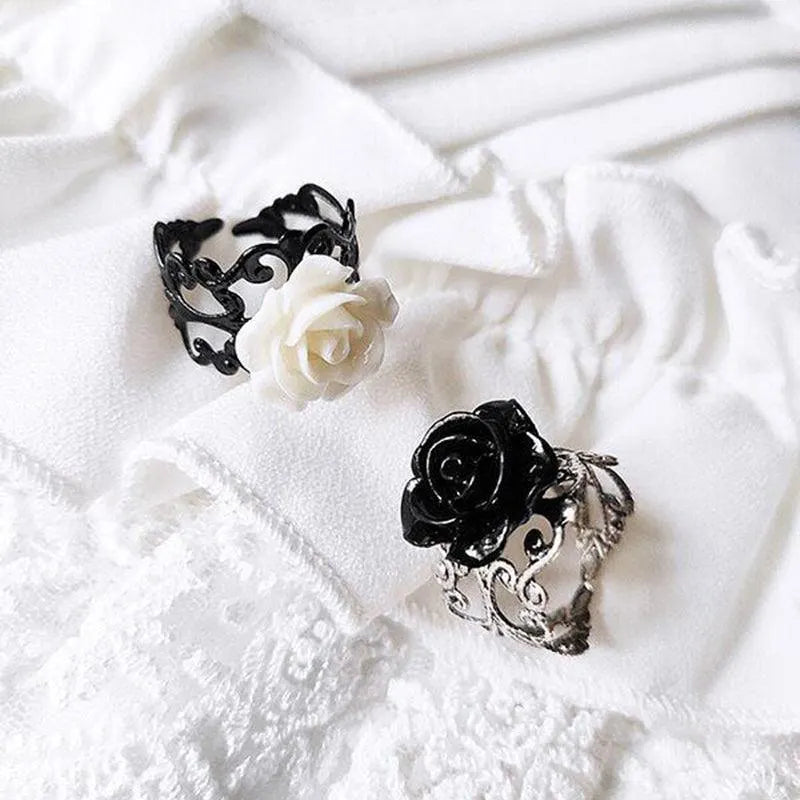 Vintage Rose Adjustable Ring