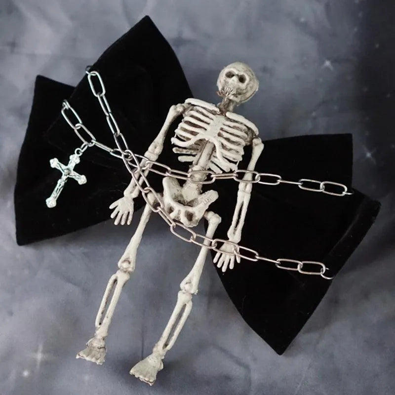 Skeleton Bowknot Hairpin