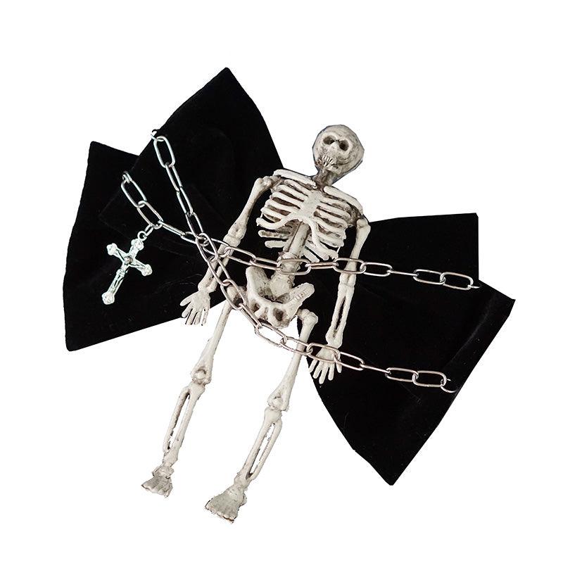 Skeleton Bowknot Hairpin