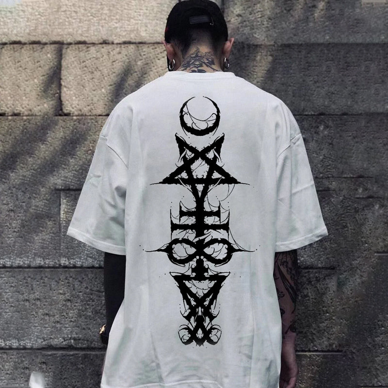 Gothic Summer Viking Totem T-shirt