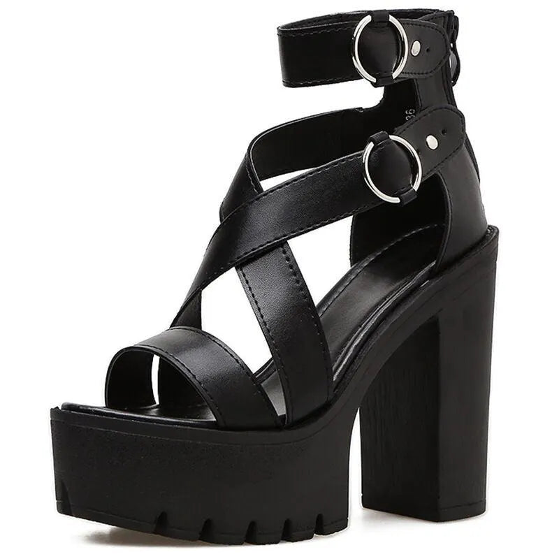 Roman High Heel Sandals
