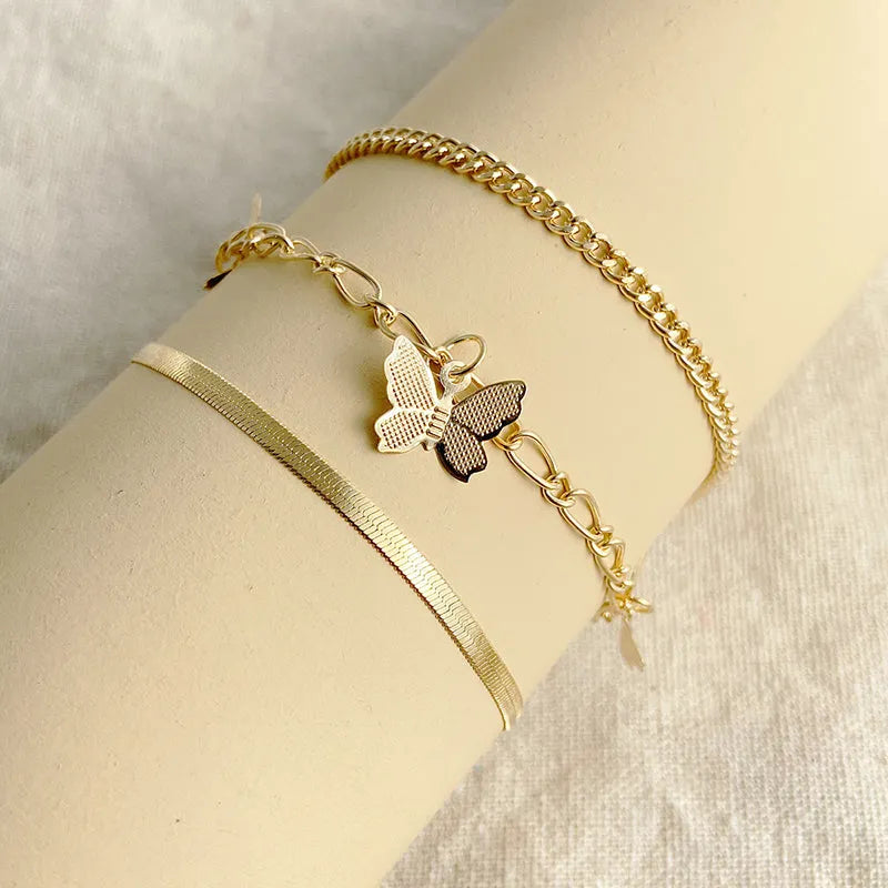 Love That Feeling Butterfly Bracelet Anklet