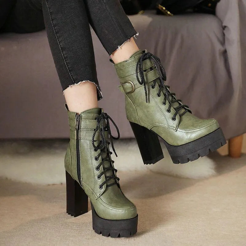 Moscow Zipper Short Boots