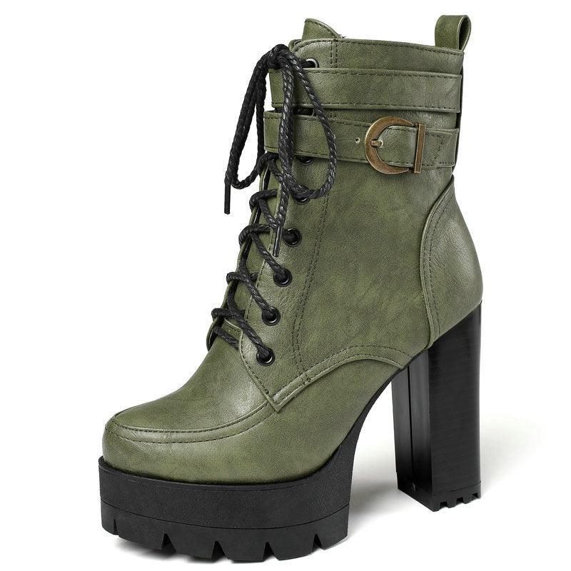 Moscow Zipper Short Boots