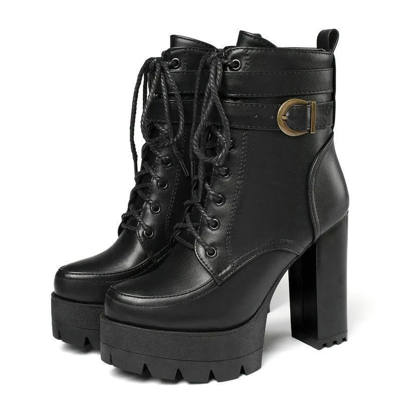 Moscow Zipper Short Boots