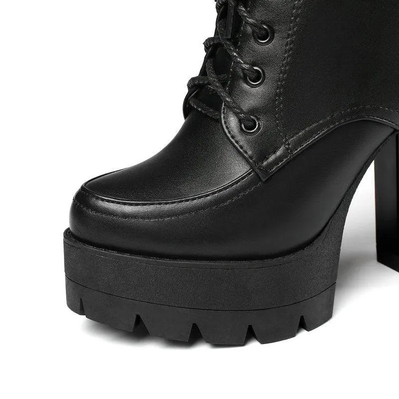 Moscow Zipper Short Boots