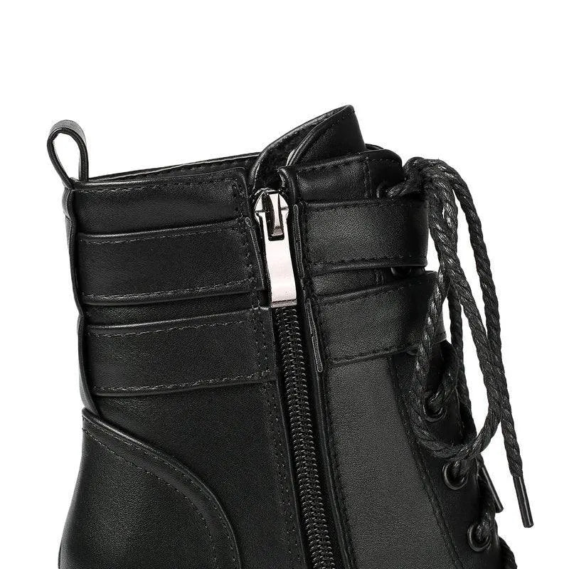 Moscow Zipper Short Boots