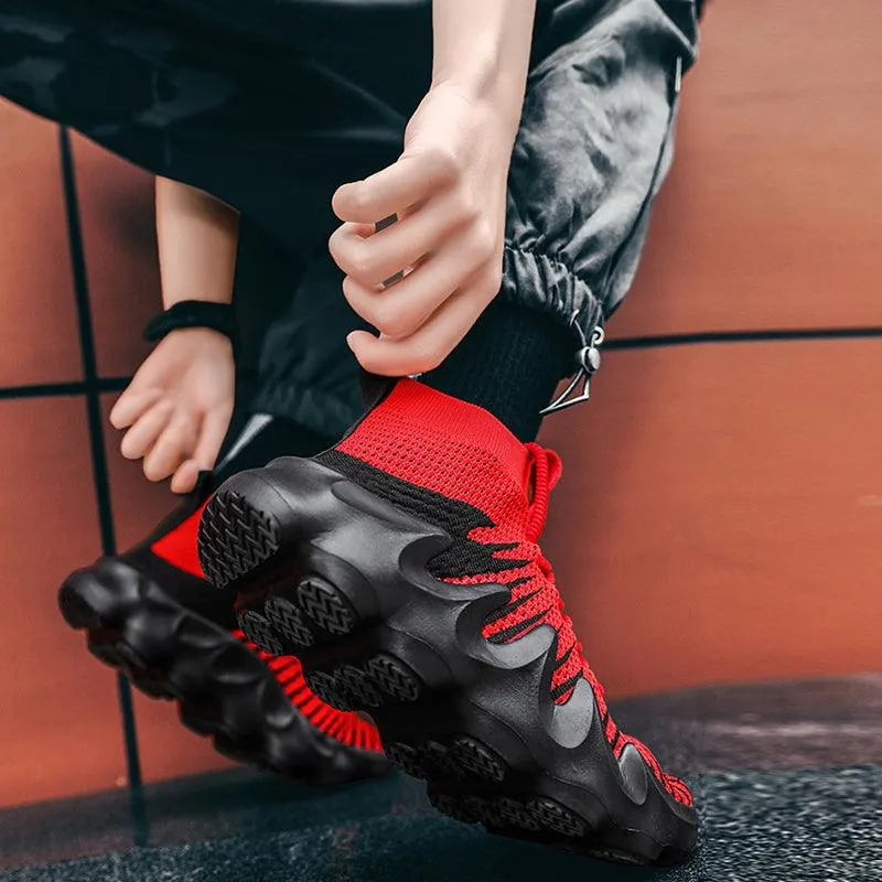 High Top Breathable Yeezy Shoes