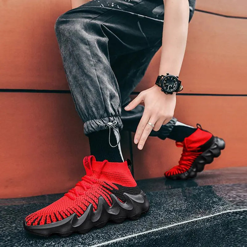 High Top Breathable Yeezy Shoes
