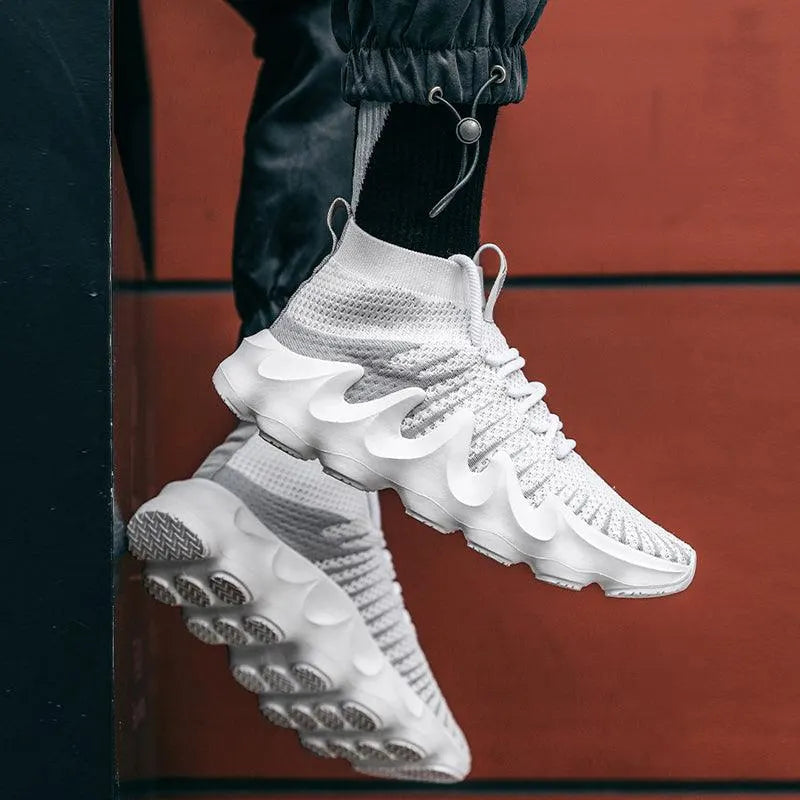 High Top Breathable Yeezy Shoes