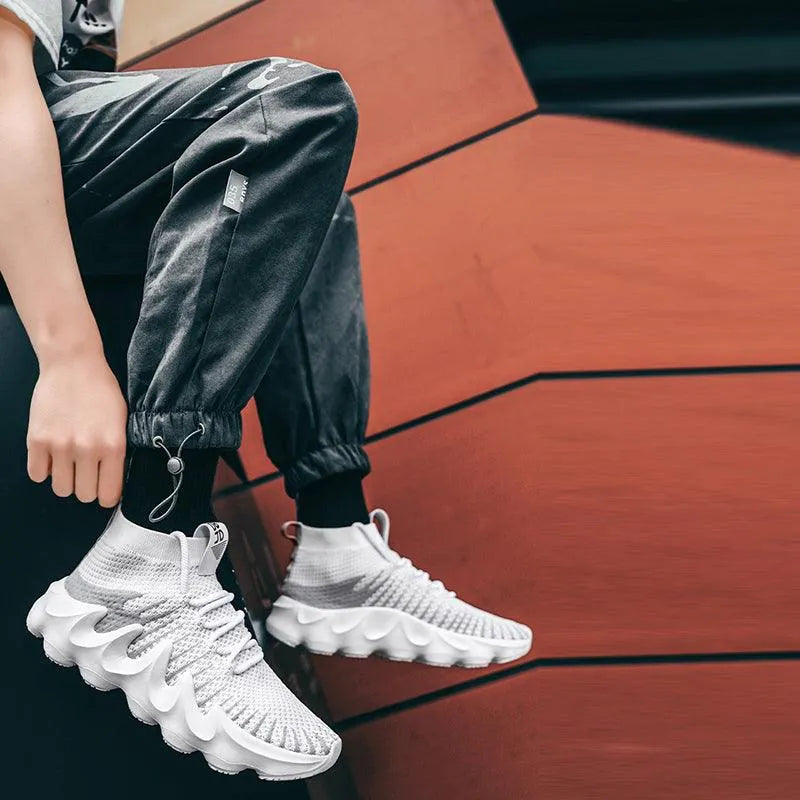 High Top Breathable Yeezy Shoes