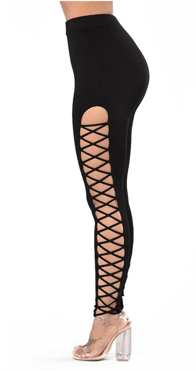 Side Cross Leggings