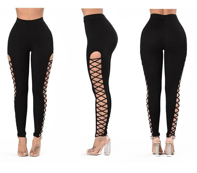 Side Cross Leggings