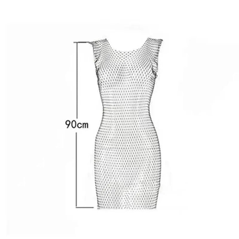 The Diamond Is Shining Summer V-neck Dress