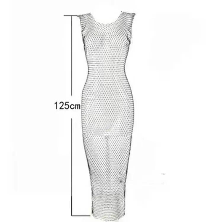 The Diamond Is Shining Summer V-neck Dress